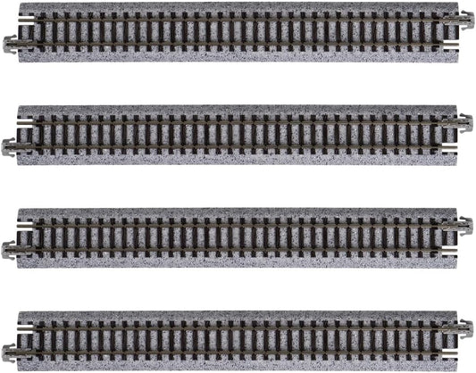 Kato 20-010 N Scale Unitrack Straight Track 186mm（7 5/16")［, 4pcs］