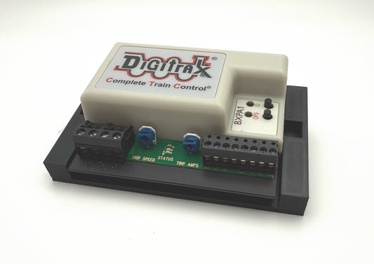 Mounting Bracket for Digitrax DS74, UR93, LNWI, PR4, BXPA1, BD4N, DS78V Devices