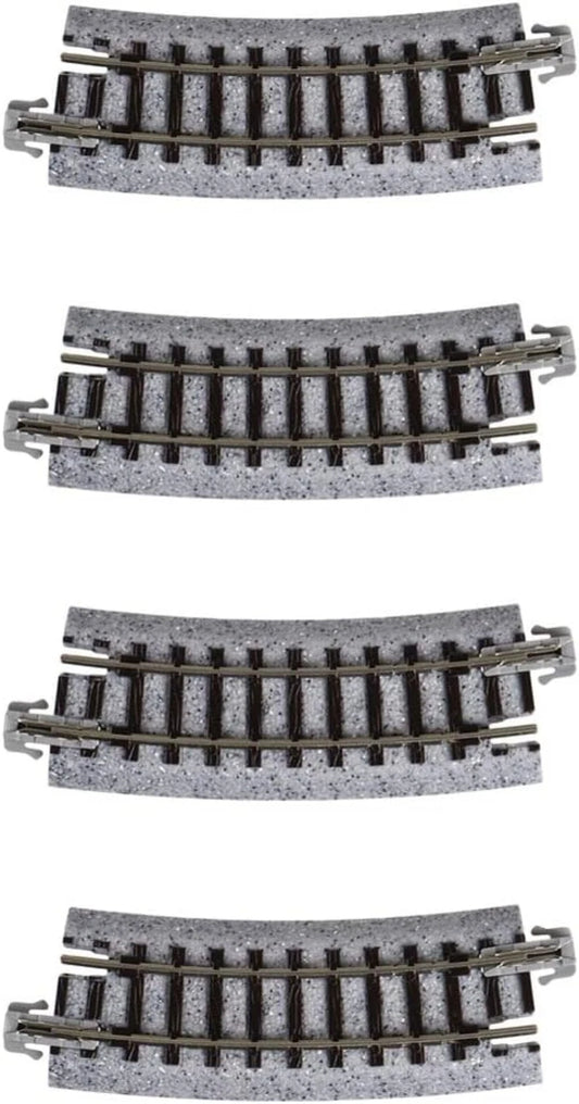 Kato 20-101 Kato 20-160 N Scale Unitrack R249-15 Curved Track（4 Pcs.）