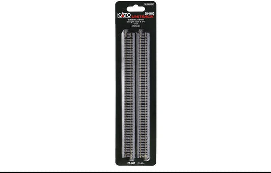 Kato 20-000 N Scale Unitrack Straight Track 248 mm（9 3/4") (4pcs)
