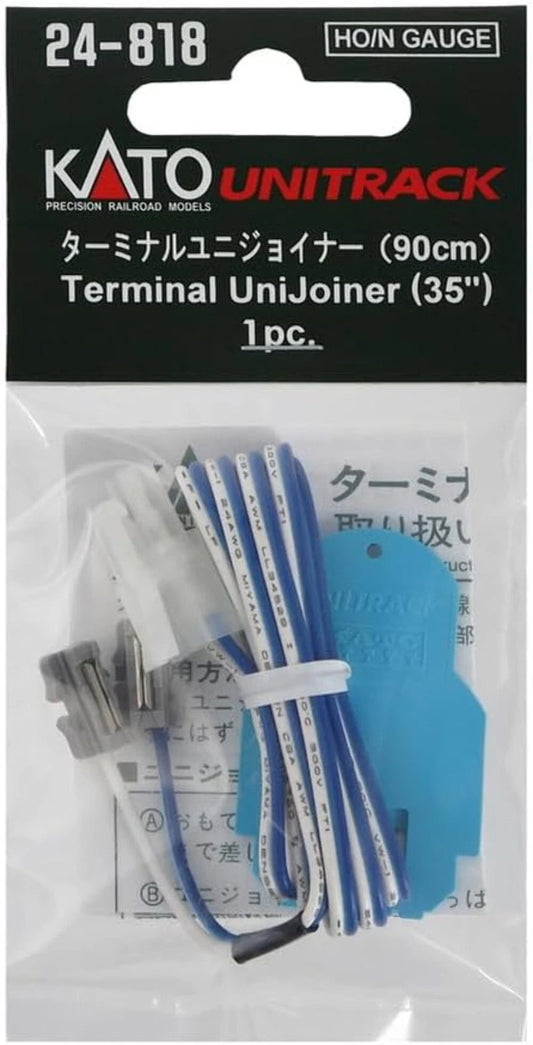 Kato 24-818 N Scale Unitrack Terminal UniJoiners (1 pair)